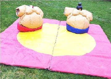 12ft x 12ft Children & Adults Sumo Suits with Groundsheet